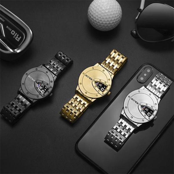 wristwatches luxury win brand trend cool men's wrist watch stainless steel technology fashion quartz for men 2021 relogio masculino, Slivery;brown
wristwatches luxury win brand trend cool men's wrist watch stainless steel technology fashion quartz for men 2021 relogio masculino, Slivery;brown
