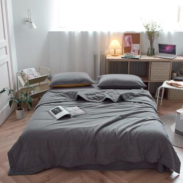 comforters & sets 4pcs bed sheet pillowcases thin quilt summer lightweight comforter,100%washed cotton,machine washable,soft comfy can sleep
comforters & sets 4pcs bed sheet pillowcases thin quilt summer lightweight comforter,100%washed cotton,machine washable,soft comfy can sleep