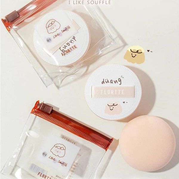 sponges, applicators & cotton flortte soufflé cushion powder puff foundation sponge soft makeup tool dry use or wet 
sponges, applicators & cotton flortte soufflé cushion powder puff foundation sponge soft makeup tool dry use or wet