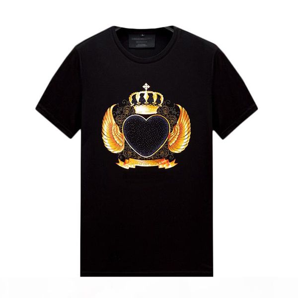 mens summer short sleeve t shirts with rhinestone designs - crewneck pullover slim fit casual tee, White;black
mens summer short sleeve t shirts with rhinestone designs - crewneck pullover slim fit casual tee, White;black