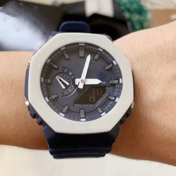 2100 men's sports quartz digital watch full-featured led display waterproof pu bag dark blue white, Slivery;brown
2100 men's sports quartz digital watch full-featured led display waterproof pu bag dark blue white, Slivery;brown