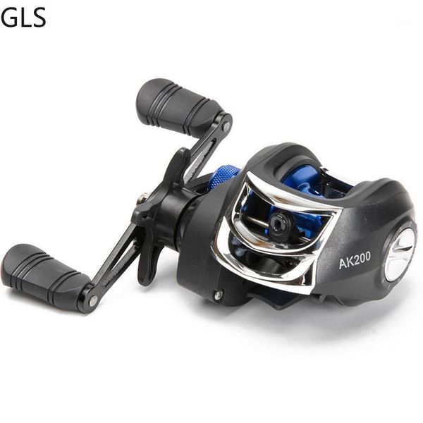baitcasting reels 2021 ak200 7.2:1 high speed fishing reel left right hand brake system 8kg drag wheel
baitcasting reels 2021 ak200 7.2:1 high speed fishing reel left right hand brake system 8kg drag wheel