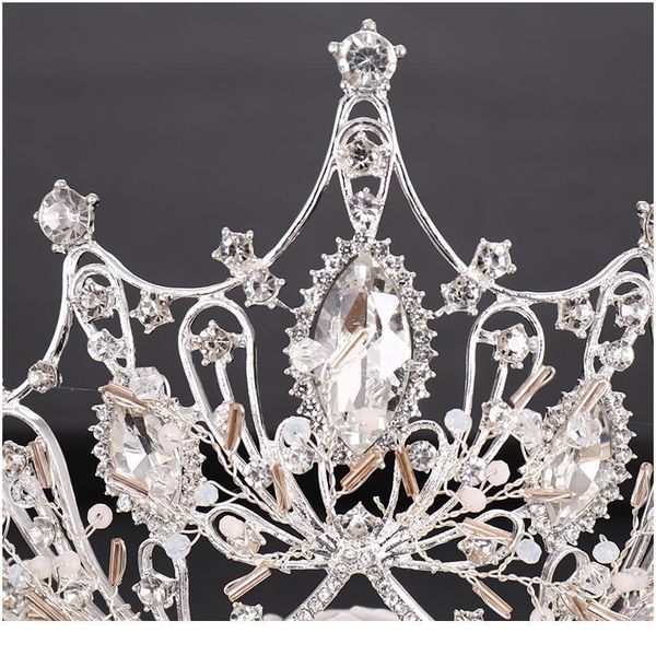 trendy bridal wedding crown luxury silver color baroque rhinestone crystal crowntiara wedding hair accessories headwear jllvvw
trendy bridal wedding crown luxury silver color baroque rhinestone crystal crowntiara wedding hair accessories headwear jllvvw