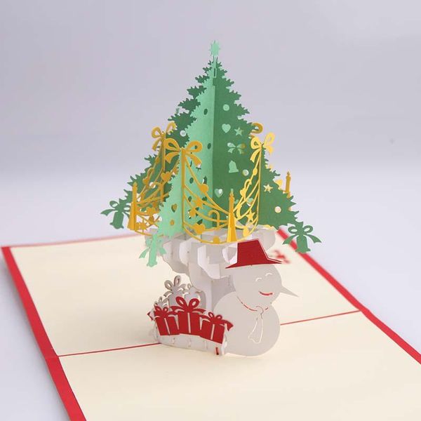 greeting cards pinni korean creative birthday blessing 3d paper carving christmas tree handmade year's day gift card
greeting cards pinni korean creative birthday blessing 3d paper carving christmas tree handmade year's day gift card
