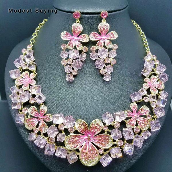earrings & necklace romantic pink and lavender shiny bridal jewelry sets 2021 with crystal wedding necklaces stud accessories, Silver
earrings & necklace romantic pink and lavender shiny bridal jewelry sets 2021 with crystal wedding necklaces stud accessories, Silver