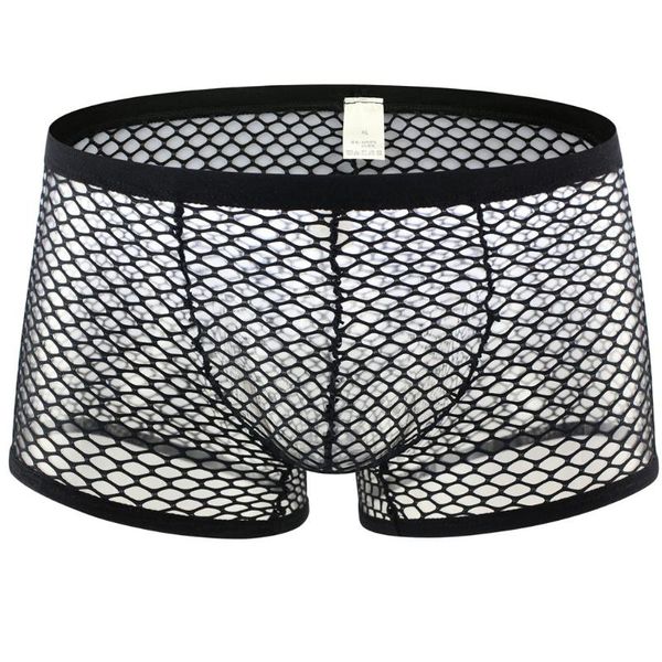 underpants men hollow out underwear low-waist mesh perspective shorts breathable comfortable soft boxer mens cuecas, Black;white
underpants men hollow out underwear low-waist mesh perspective shorts breathable comfortable soft boxer mens cuecas, Black;white