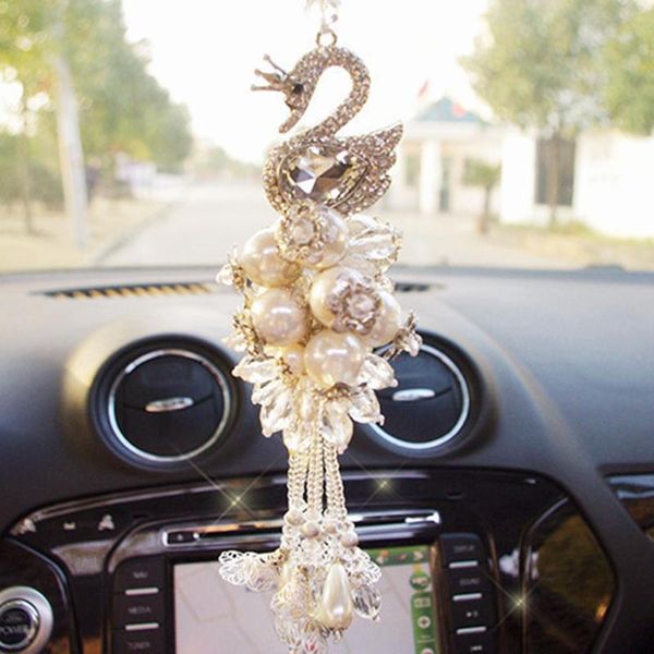 interior decorations car decoration pendant cute anime diamond-mounted jewelry swan hanging decor rearview mirror accessories
interior decorations car decoration pendant cute anime diamond-mounted jewelry swan hanging decor rearview mirror accessories