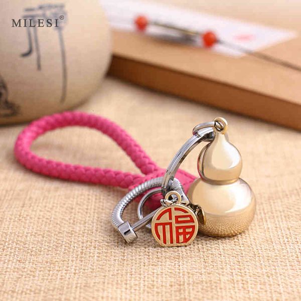 key rings milles car chain female creative chinese style small gourd pendant personality male simple, Slivery;golden
key rings milles car chain female creative chinese style small gourd pendant personality male simple, Slivery;golden