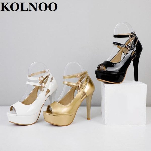 dress shoes kolnoo handmade simple style ladies high heels pumps mary janes peep-toe patent leather office party prom fashion, Black
dress shoes kolnoo handmade simple style ladies high heels pumps mary janes peep-toe patent leather office party prom fashion, Black