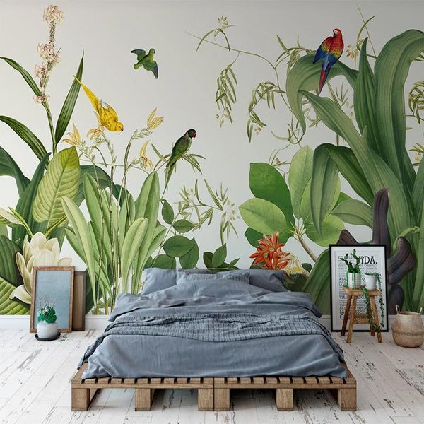 wallpapers custom po tropical plant green leaves flowers birds 3d non-woven straw mural wallpaper for living room bedroom wall art decor
wallpapers custom po tropical plant green leaves flowers birds 3d non-woven straw mural wallpaper for living room bedroom wall art decor
