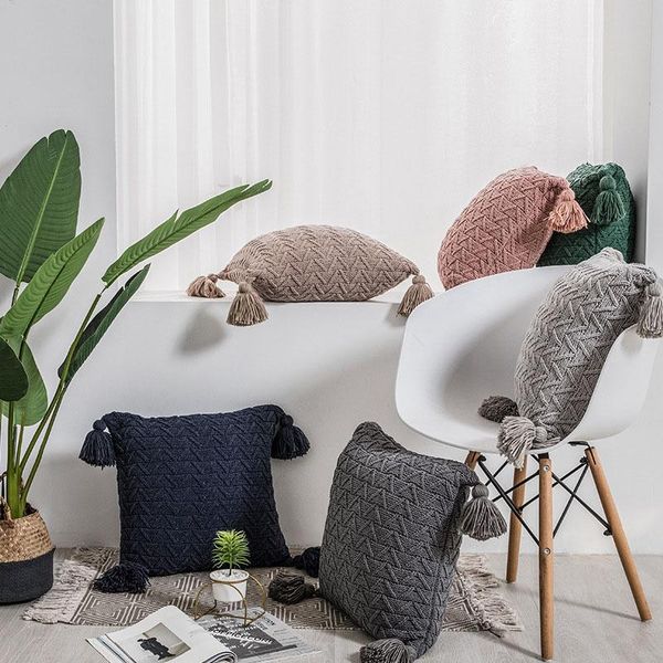 cushion/decorative pillow tassels decoration cushion cover 45x45cm sofa nordic luxury knitted case living room home decor soft pillowcase be
cushion/decorative pillow tassels decoration cushion cover 45x45cm sofa nordic luxury knitted case living room home decor soft pillowcase be