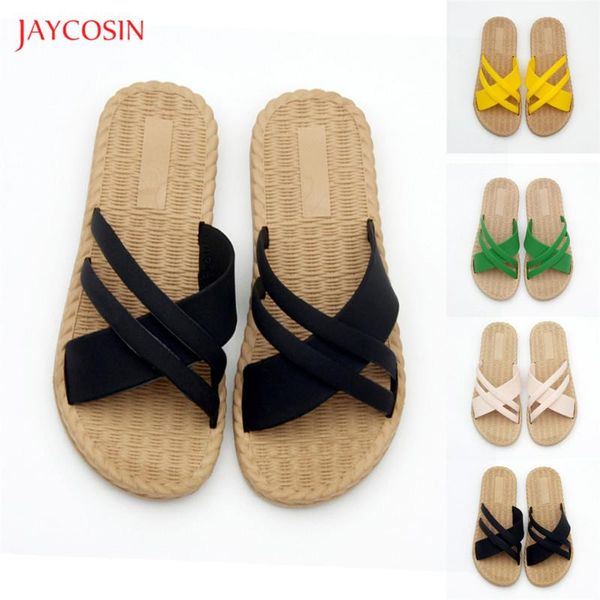 sandals jaycosin women summer flat fashion solid flip flops outside pvc shoes girls light breathable footwear female, Black
sandals jaycosin women summer flat fashion solid flip flops outside pvc shoes girls light breathable footwear female, Black