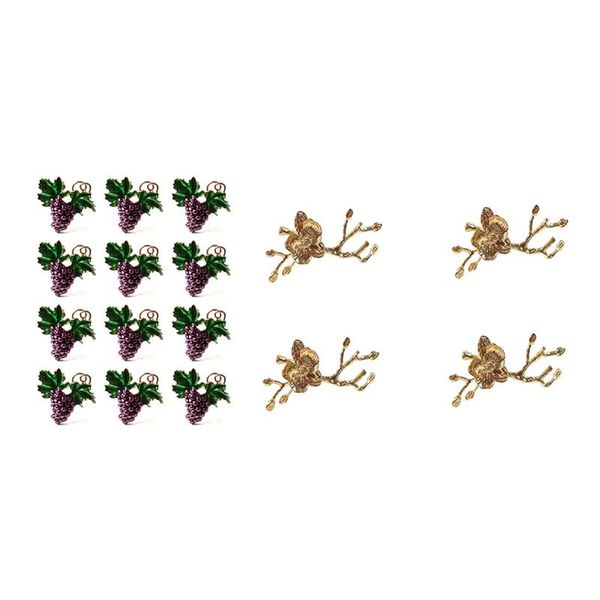 napkin rings 16 pcs ring for party supplies dress up wedding bridal dinner table decor, 12 purple & 4 gold
napkin rings 16 pcs ring for party supplies dress up wedding bridal dinner table decor, 12 purple & 4 gold