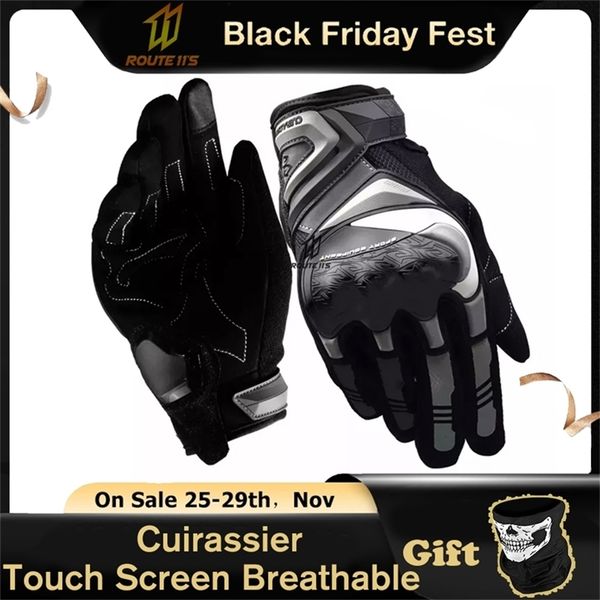 cuirassier motorcycle gloves men touch screen breathable motobike riding moto protective gear motorbike motocross summe 211124, Blue;gray
cuirassier motorcycle gloves men touch screen breathable motobike riding moto protective gear motorbike motocross summe 211124, Blue;gray