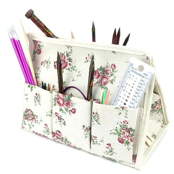 knitting tools bag linen deskstand box multifunction waterproof 6 pockets tiussue case storage bag for needles and yarns, Black
knitting tools bag linen deskstand box multifunction waterproof 6 pockets tiussue case storage bag for needles and yarns, Black