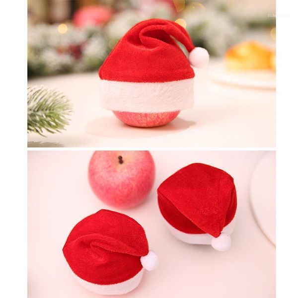 christmas decorations 1pc eve for apple hats red cap hat home banquet drink bottle decoration party decor xmas decoration1
christmas decorations 1pc eve for apple hats red cap hat home banquet drink bottle decoration party decor xmas decoration1