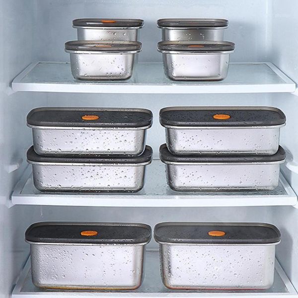 storage bottles & jars 550/600ml stainless steel fresh box bento fresh-keeping fruit containers crisper container
storage bottles & jars 550/600ml stainless steel fresh box bento fresh-keeping fruit containers crisper container