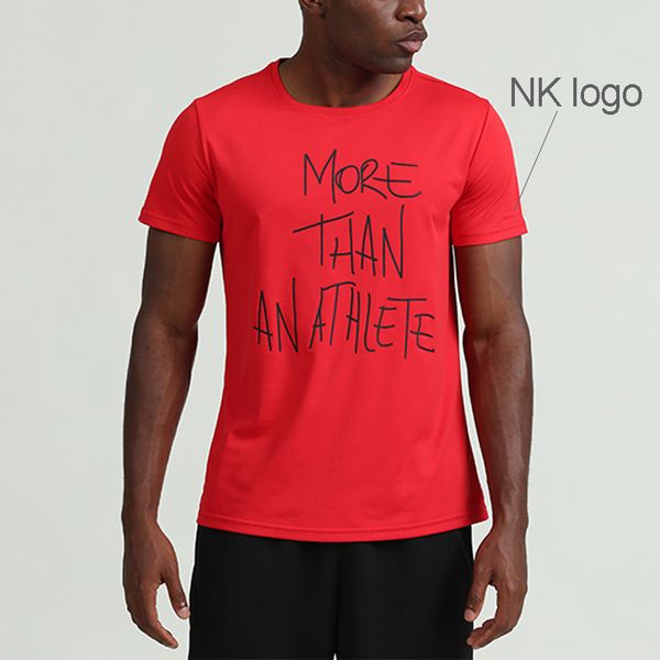 summer men's t-shirt leisure sports outdoor fitness short-sleeved t-shirt breathable quick-drying clothes men, White;black
summer men's t-shirt leisure sports outdoor fitness short-sleeved t-shirt breathable quick-drying clothes men, White;black