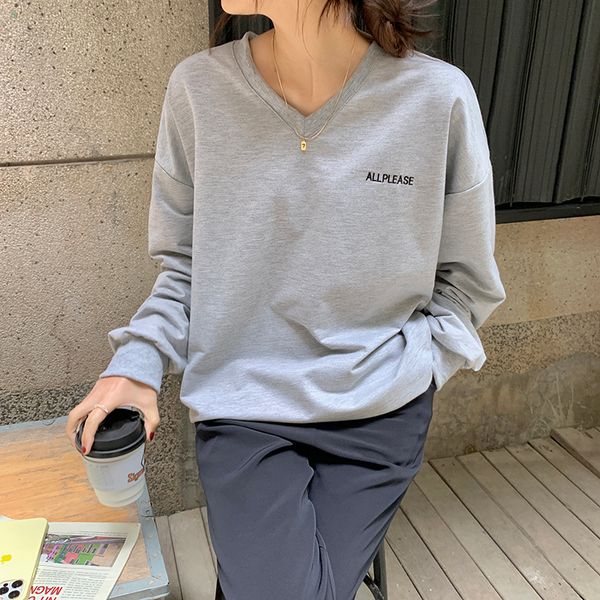 2021 stylish new v-neck women t-shirts korean loose full sleeves all match casual brief female streetwear cotton rtx3, White
2021 stylish new v-neck women t-shirts korean loose full sleeves all match casual brief female streetwear cotton rtx3, White