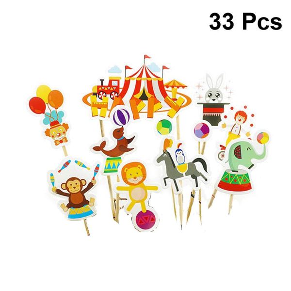 other festive & party supplies 33pcs circus cake cupcake decorative er for kids birthday themed baby shower
other festive & party supplies 33pcs circus cake cupcake decorative er for kids birthday themed baby shower
