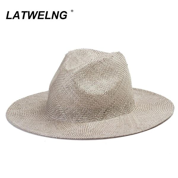 wide brim hats 2021 big head hat 59cm sisal sun for women man fashion wedding party black summer beach wholesale, Blue;gray
wide brim hats 2021 big head hat 59cm sisal sun for women man fashion wedding party black summer beach wholesale, Blue;gray