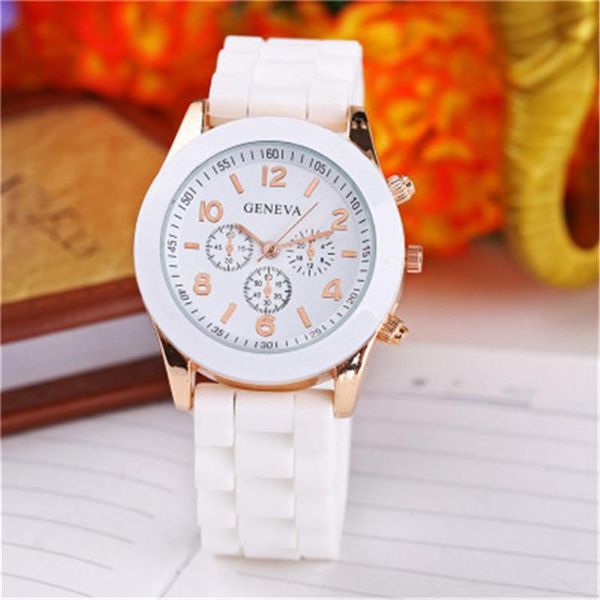 wristwatches women's watch silicone quartz wristwatch star celebrity inspired students korean-style simple candy-colored jelly girl, Slivery;brown
wristwatches women's watch silicone quartz wristwatch star celebrity inspired students korean-style simple candy-colored jelly girl, Slivery;brown