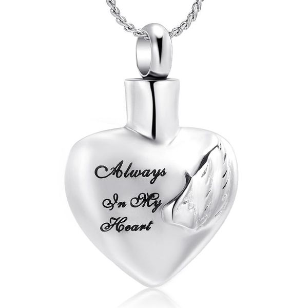 pendant necklaces fashion wing angel heart memorial necklace "always in my engraved silver rose gold cremation jewellery urn ashes
pendant necklaces fashion wing angel heart memorial necklace "always in my engraved silver rose gold cremation jewellery urn ashes