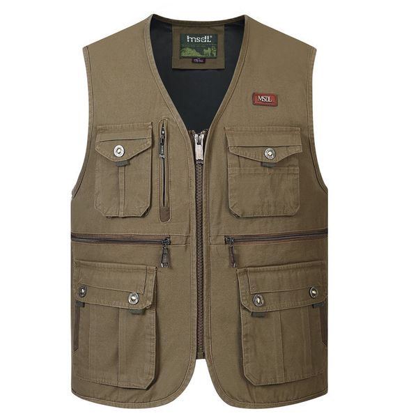 2021 new sleeveless jacket fashion vests for men's pocket pgraphy waistcoat casual spring autumn outdoors military fishing xhf4, Black;white
2021 new sleeveless jacket fashion vests for men's pocket pgraphy waistcoat casual spring autumn outdoors military fishing xhf4, Black;white