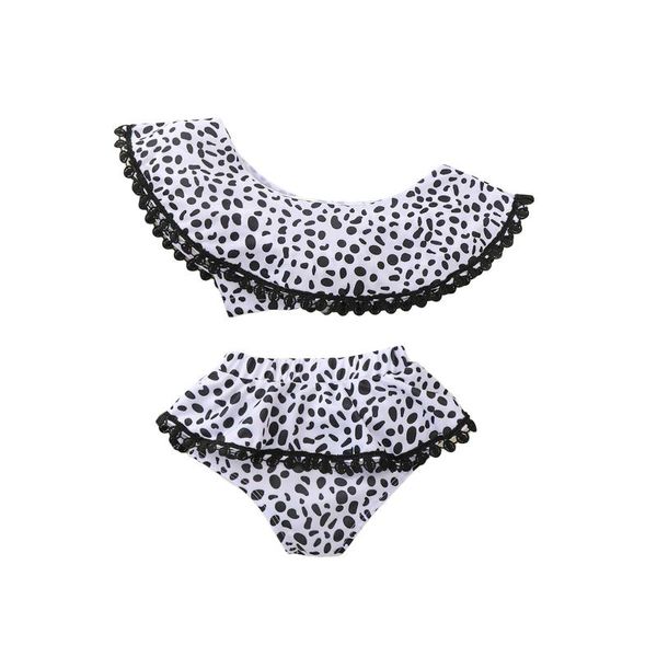 baby's two piece swimwear set off shoulder crop high waist triangle crotch swimming, White
baby's two piece swimwear set off shoulder crop high waist triangle crotch swimming, White
