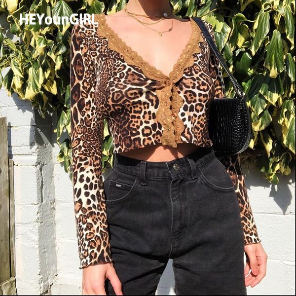 cheetah print lace crop t shirt women v neck buttons casual t shirt ladies fashion skinny tee shirts streetwear, White
cheetah print lace crop t shirt women v neck buttons casual t shirt ladies fashion skinny tee shirts streetwear, White