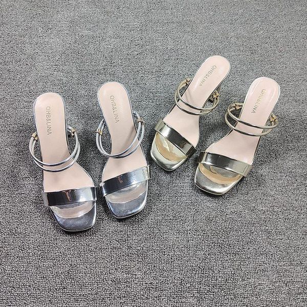 slippers square heel female shoes heels luxury slides shallow block 2021 high summer designer silver fashion pumps pu rubber, Black
slippers square heel female shoes heels luxury slides shallow block 2021 high summer designer silver fashion pumps pu rubber, Black