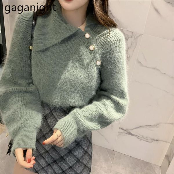 women's sweaters gaganight vintage women mohair sweater autumn winter fashion solid pullovers chic korean outwear casual loose, White;black
women's sweaters gaganight vintage women mohair sweater autumn winter fashion solid pullovers chic korean outwear casual loose, White;black