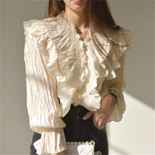 v neck pleated design extension sleeve long autumn blouse 2021 new elegant holiday frilly shirts chic shirt da8v, Black
v neck pleated design extension sleeve long autumn blouse 2021 new elegant holiday frilly shirts chic shirt da8v, Black