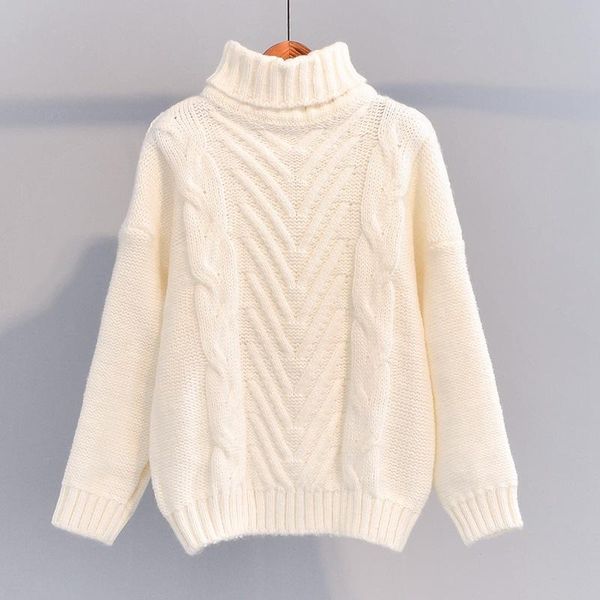 women's sweaters 2021 turtleneck sweater women pullover warm chic high elasticity knit ribbed slim jumper female winter oversized loose, White;black
women's sweaters 2021 turtleneck sweater women pullover warm chic high elasticity knit ribbed slim jumper female winter oversized loose, White;black