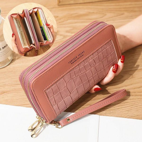 fashion women wallet pu leather long card holder purse stone pattern ladies clutch phone money coin bag, Red;black
fashion women wallet pu leather long card holder purse stone pattern ladies clutch phone money coin bag, Red;black