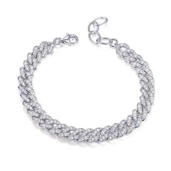 925 sterling sier bracelet beautiful iced out cz zircon link bracelet custom cuban chain bracelet, Golden;silver
925 sterling sier bracelet beautiful iced out cz zircon link bracelet custom cuban chain bracelet, Golden;silver