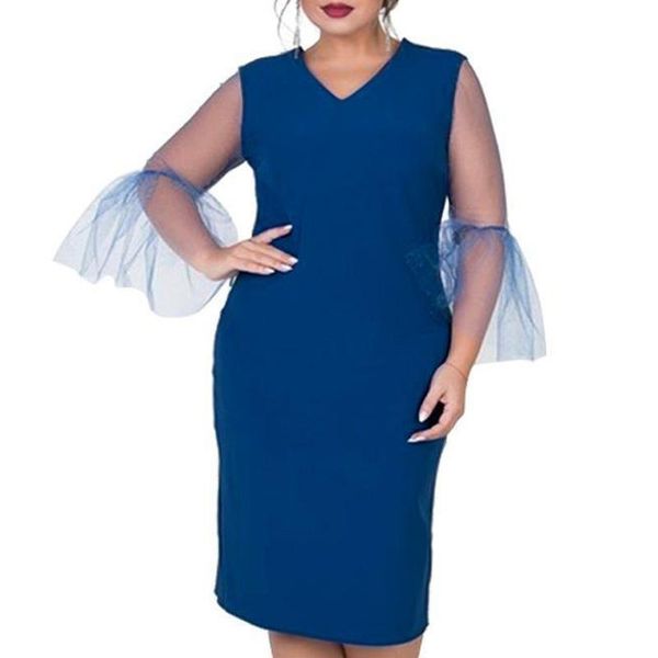 casual dresses 4xl 5xl 2021 spring fashion dress women a-line lace flare sleeve black blue solid party plus size 6xl vestido, Black;gray
casual dresses 4xl 5xl 2021 spring fashion dress women a-line lace flare sleeve black blue solid party plus size 6xl vestido, Black;gray