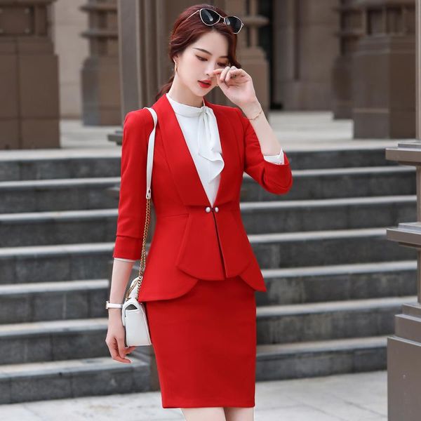 two piece dress women's business blazer and skirt set 5xl plus size long-sleeve asymmetrical jacket lady uniform se office clothes t, White
two piece dress women's business blazer and skirt set 5xl plus size long-sleeve asymmetrical jacket lady uniform se office clothes t, White