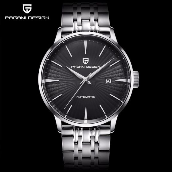 wristwatches pagani design 2021 fashion watch automatic waterproof men's mechanical sports clock relogio maasculino, Slivery;brown
wristwatches pagani design 2021 fashion watch automatic waterproof men's mechanical sports clock relogio maasculino, Slivery;brown