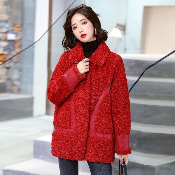 faux lambskin red fur long coat women fashion long sleeve loose lapels jacket ladies casual loose fashion warm fur outwear 2021, Black
faux lambskin red fur long coat women fashion long sleeve loose lapels jacket ladies casual loose fashion warm fur outwear 2021, Black