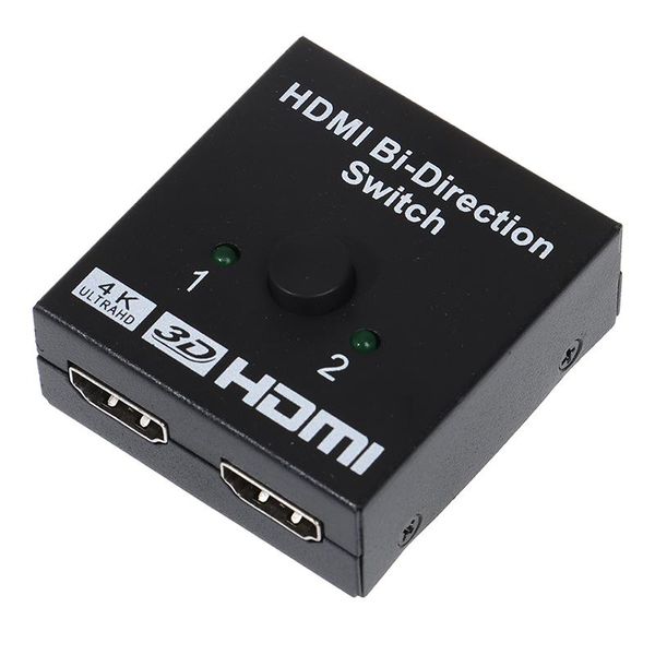 audio cables & connectors 1pc 4k -compatiable switch 2port bi-directional 1x2/2x1 switcher splitter support ultra hd1080p 3d hdr hdcp
audio cables & connectors 1pc 4k -compatiable switch 2port bi-directional 1x2/2x1 switcher splitter support ultra hd1080p 3d hdr hdcp