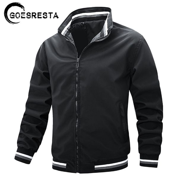 brand spring collar jacket men coat windproof waterproof autumn coats fashion casual 's jackets 210811, Black;brown
brand spring collar jacket men coat windproof waterproof autumn coats fashion casual 's jackets 210811, Black;brown