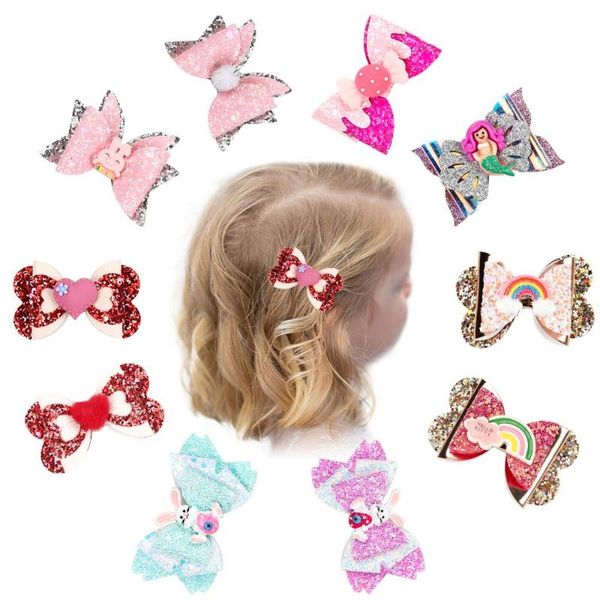 glitter hair bow hairgrips glitter bow with clips baby girls clip child tie knot creativity handmade hairpins, Slivery;white
glitter hair bow hairgrips glitter bow with clips baby girls clip child tie knot creativity handmade hairpins, Slivery;white