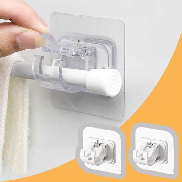 hooks & rails curtain rod bracket hook seamless adjustable transparent wall self-adhesive hanger household bearing
hooks & rails curtain rod bracket hook seamless adjustable transparent wall self-adhesive hanger household bearing