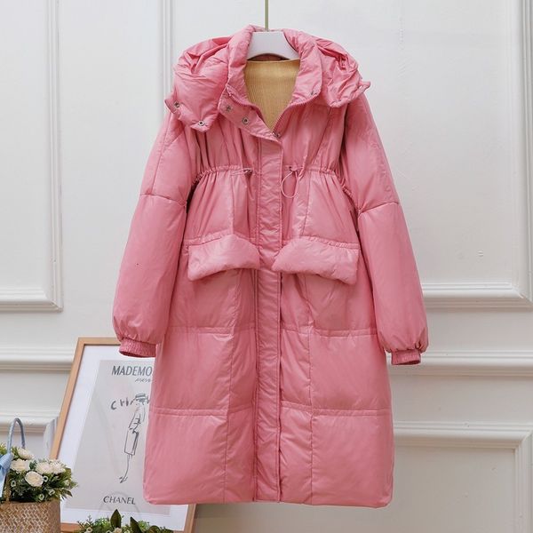 2021 New Winter Women Thick Warm Long Parkas Stand Collar 90% White Duck Down Coat Hood Detachable Black Outwear 5zas
2021 New Winter Women Thick Warm Long Parkas Stand Collar 90% White Duck Down Coat Hood Detachable Black Outwear 5zas