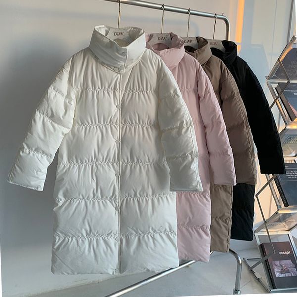 2021 solid simple elegant stand color thick plush cotton long parkas coat warm winter outerwear sweet lady zip up women jacket hy6z, Black
2021 solid simple elegant stand color thick plush cotton long parkas coat warm winter outerwear sweet lady zip up women jacket hy6z, Black
