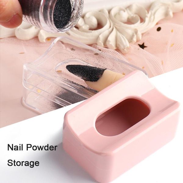 nail art equipment french powder box recycled storage portable practice tray glitter jewelry diamond dust manicure tool, Silver
nail art equipment french powder box recycled storage portable practice tray glitter jewelry diamond dust manicure tool, Silver