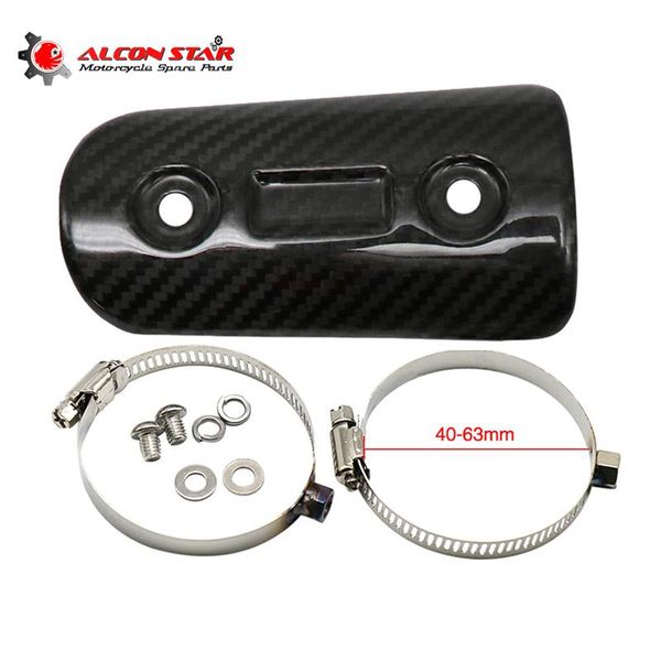 motorcycle exhaust system alconstar- akmuffler middle connection link pipe carbon protector heat shield cover guard for atv
motorcycle exhaust system alconstar- akmuffler middle connection link pipe carbon protector heat shield cover guard for atv