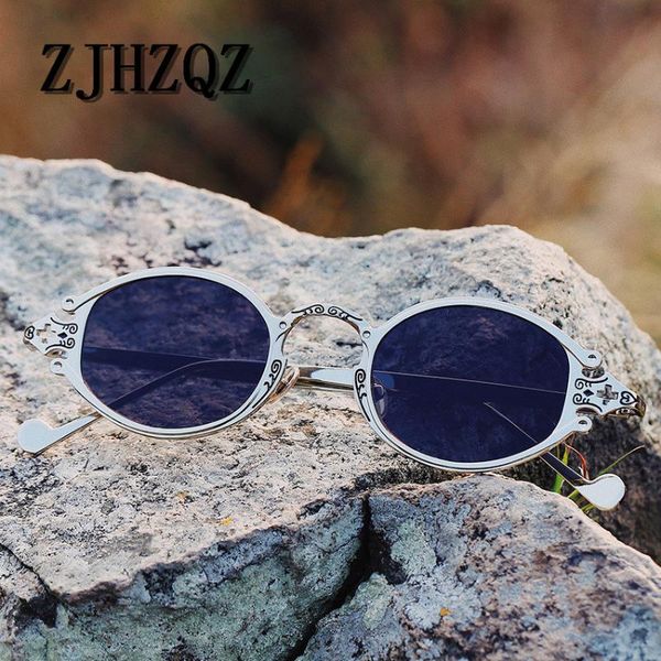 sunglasses luxury fashion zjhzqz brand designer mens womens oval round gothic sun glasses retro vintage steam punk, White;black
sunglasses luxury fashion zjhzqz brand designer mens womens oval round gothic sun glasses retro vintage steam punk, White;black