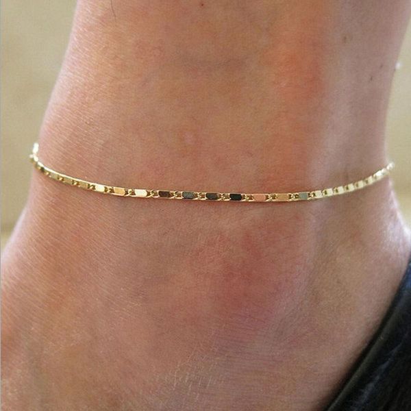 anklets simple gold chain anklet bracelet barefoot sandal beach foot jewelry gift, Red;blue
anklets simple gold chain anklet bracelet barefoot sandal beach foot jewelry gift, Red;blue